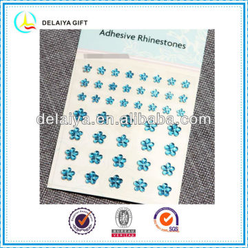 various sizel flower rhinestone sticker